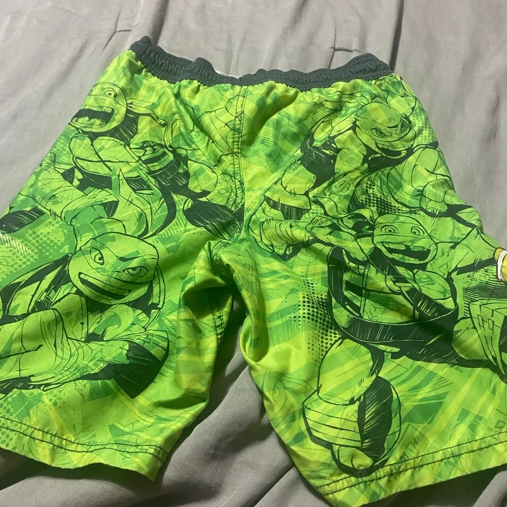 Nickelodeon Kids Swim‎ Trunks - Green, Yellow, Red, Blue, Purple